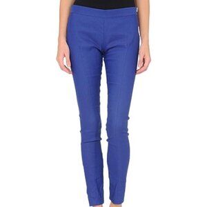 Navy Skinny Trousers Linen/Viscose Acne Studios (Sweden) S-M